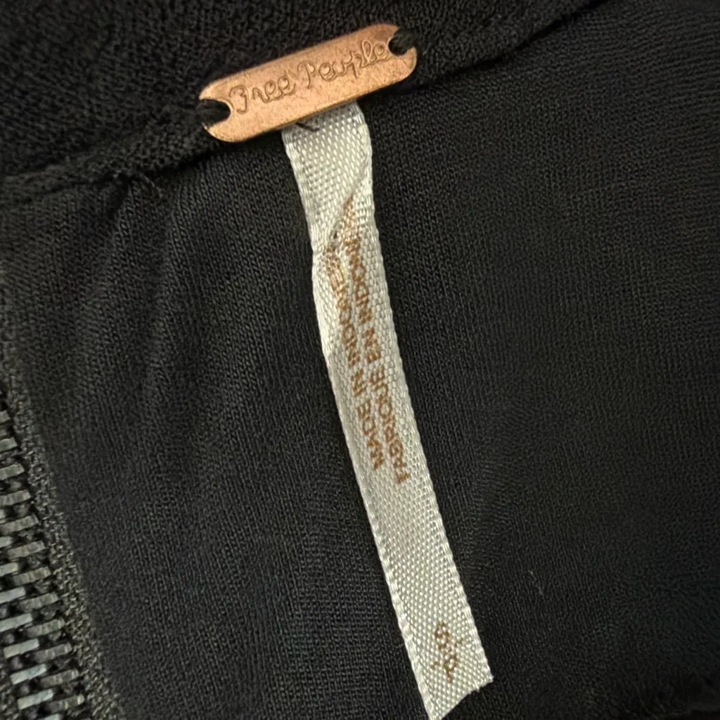 Free People Black Sleeveless High Neck Tank Dress Size S(E26) - Image 8