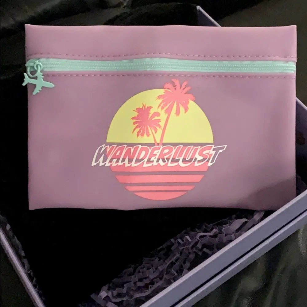 Ipsy ⭐️NEW⭐️  “WANDERLUST” Glam Cosmetic Bag - Image 4