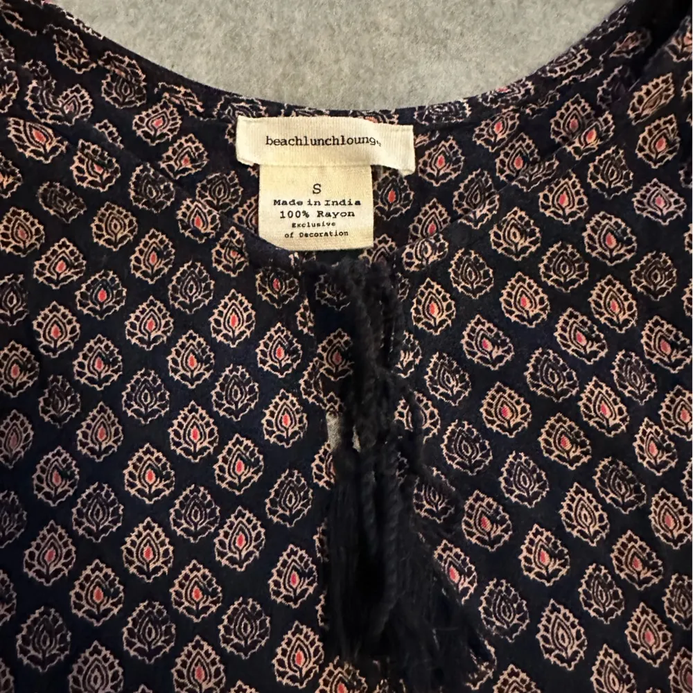 NWT beach lunch lounge blue dress size S - Image 4