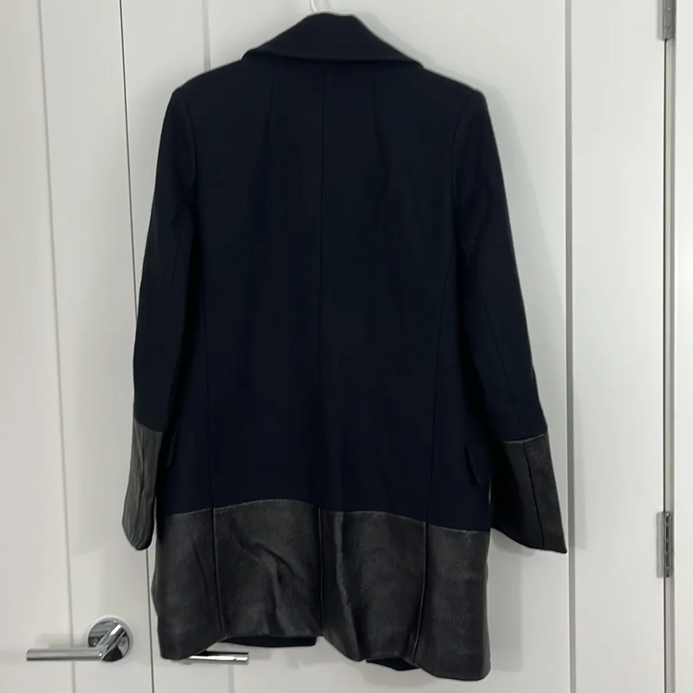 BCBGeneration Small Double Breasted Peacoat Jacket with Pockets - Image 11