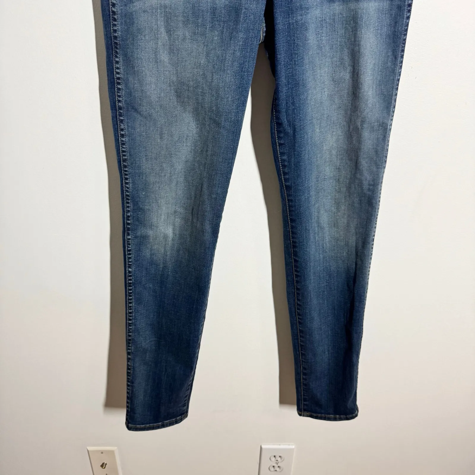 Kut Fron The Cloth Jeans Women 8 Blue Dark Wash Skinny Straight Minimal Modest - Image 7