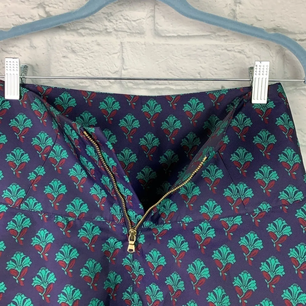 Club Monaco Printed Yoke Circle Mini Skirt 00 - Image 9