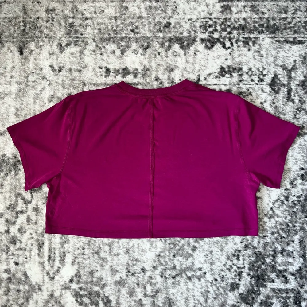 Lululemon All Yours Cropped T-Shirt - Image 4