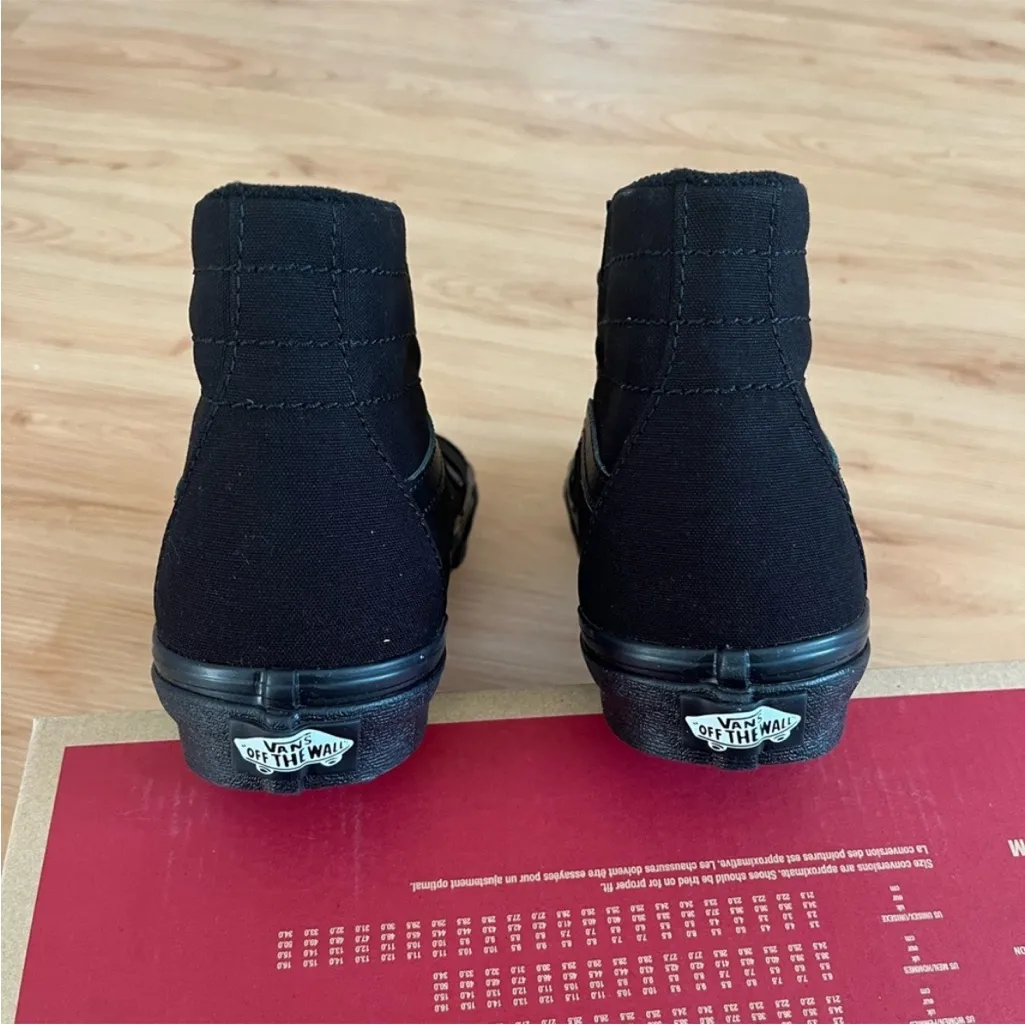 Vans Sk8-Hi Canvas Black Shoes
Women Size 9.0 US - Image 10