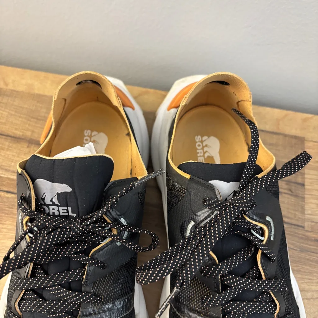 Sorel Kinetic RNEGD Float Sneaker Shoes Black Faded Spark Women’s - Image 5