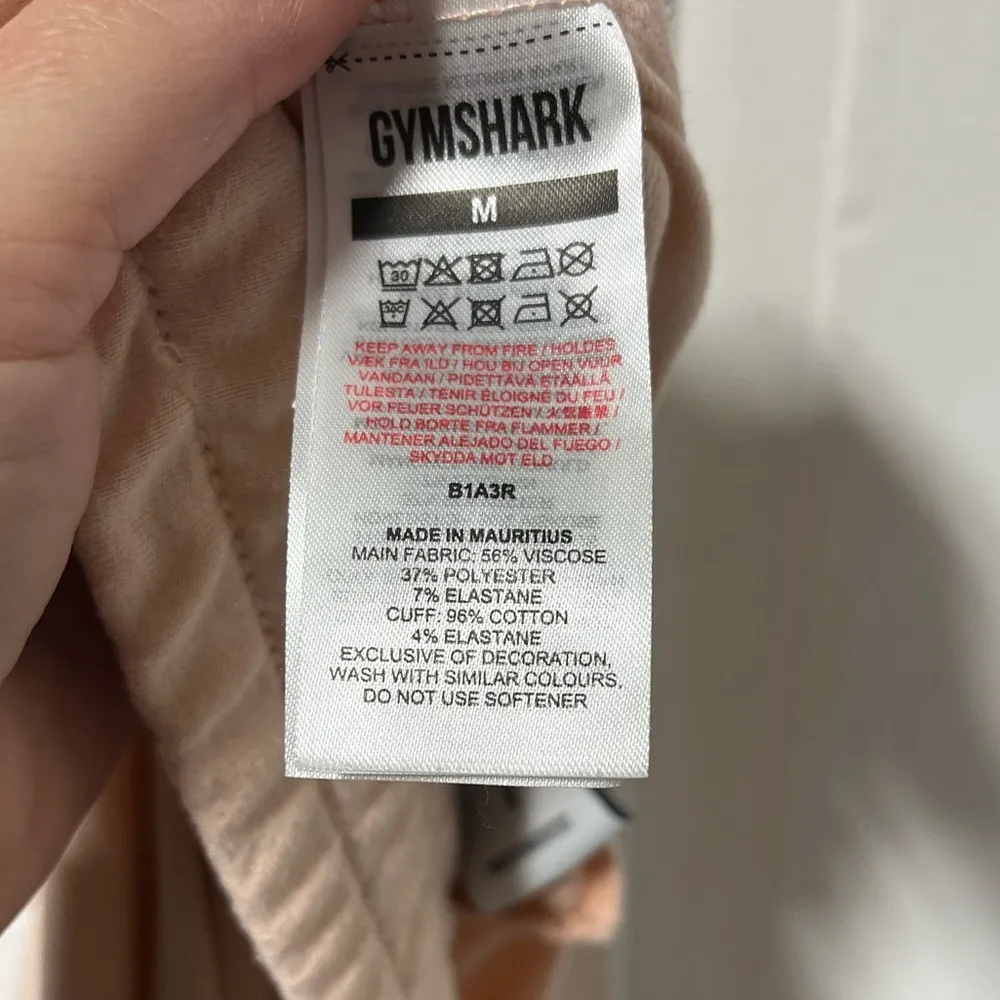 Gymshark Pippa Light Pink Training Joggers size medium - Image 5