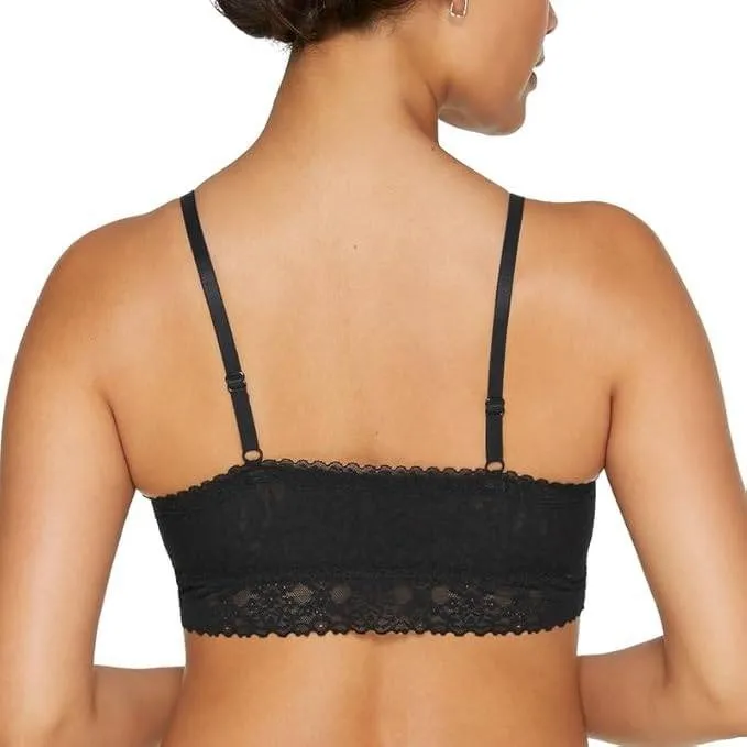 ThirdLove Everyday Lace Full Coverage Bralette Women's XL Black Wireless Dainty - Image 2