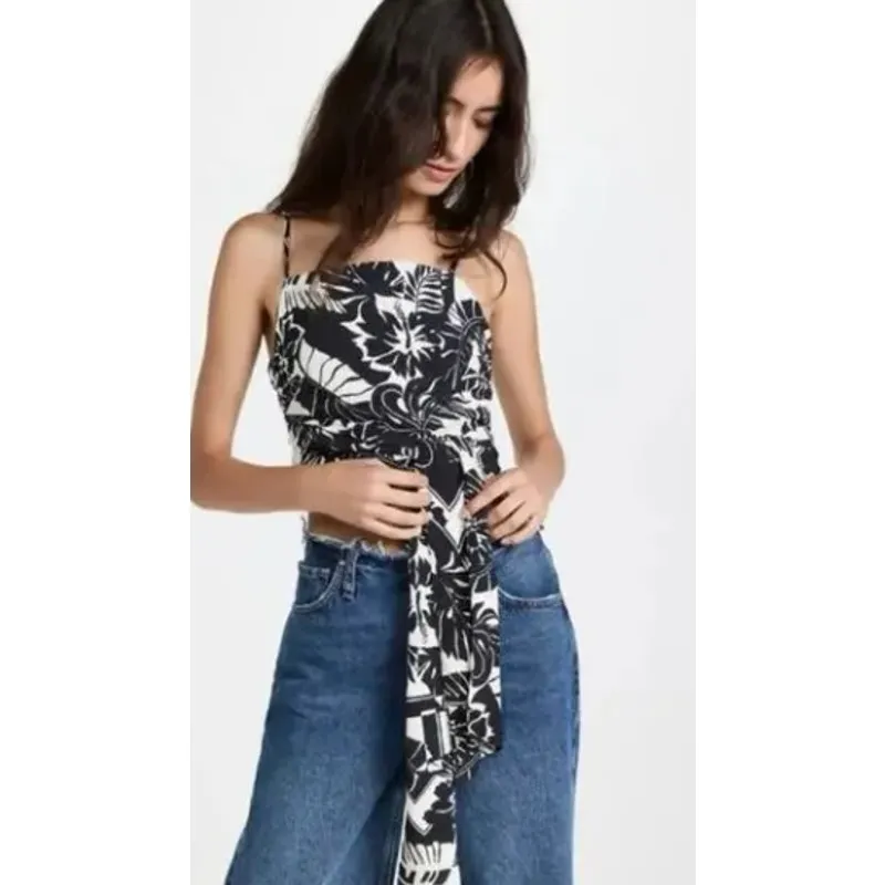 Le Superbe Luau Tube‎ Top Size Medium Black - Image 3