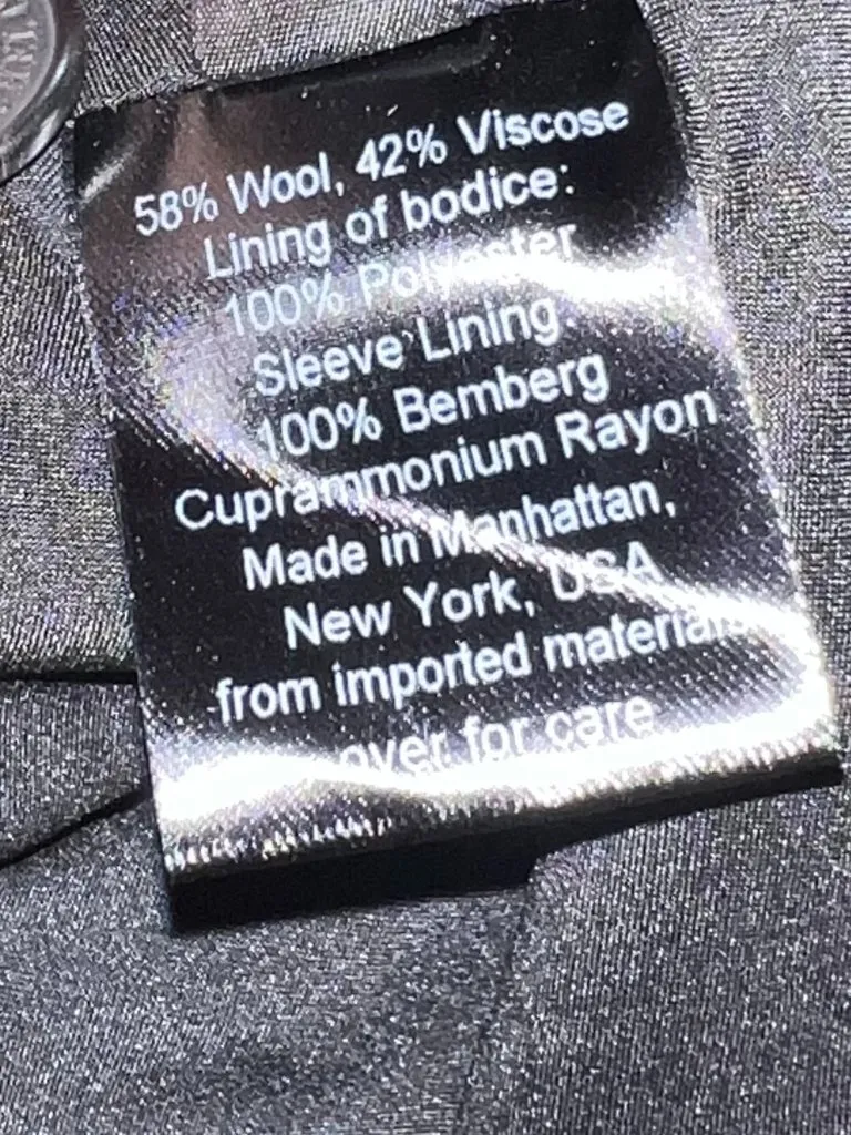 Rachel Comey Bromley Jacquard Shawl Collar Blazer Luxe Designer Workwear Size 8 - Image 8