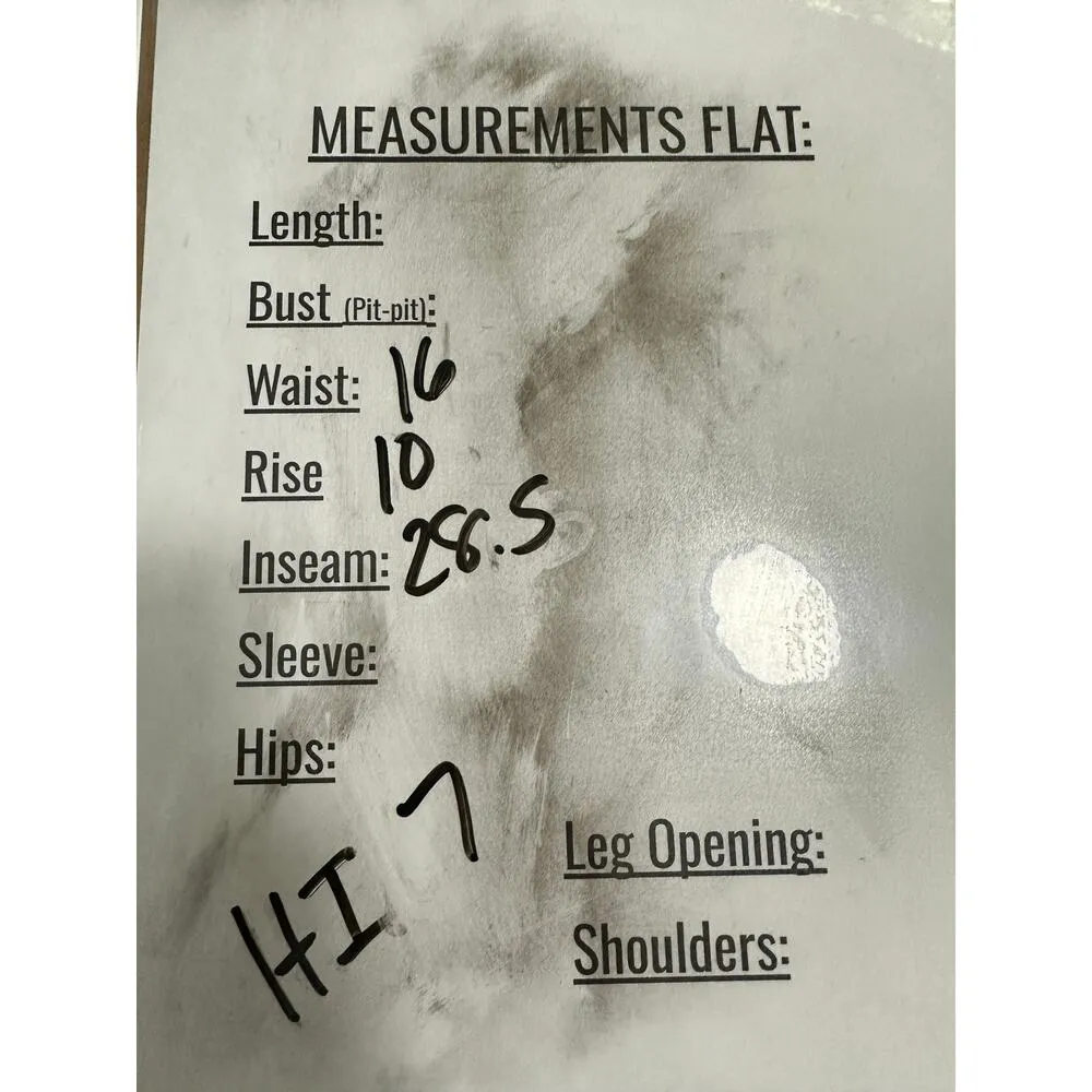 Levi's Black Wash 505 Straight Leg Denim Jeans Cotton Blend Womens Size 12 - Image 8