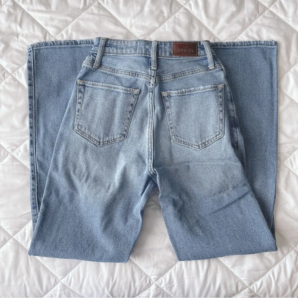 High Waisted Distressed Dad Jeans - Image 5