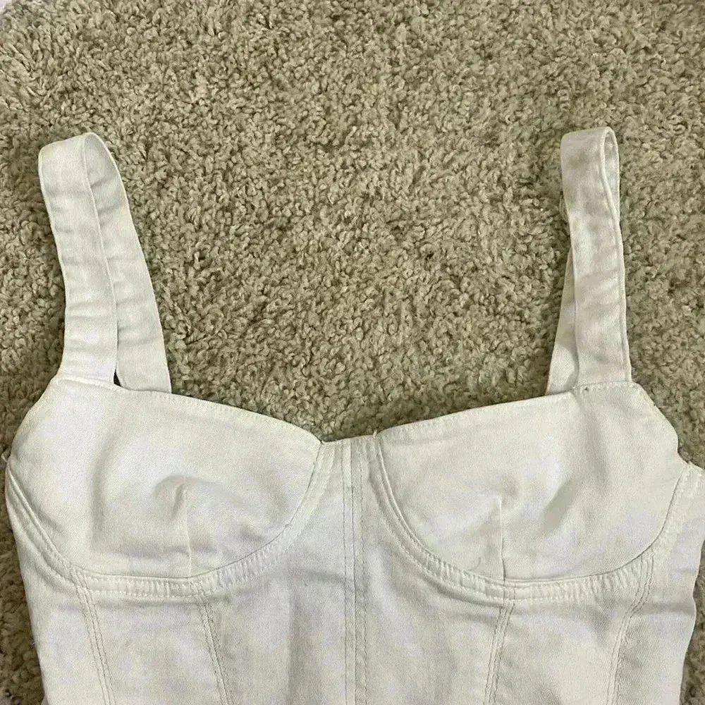 Zara denim corset top‎ - Image 6