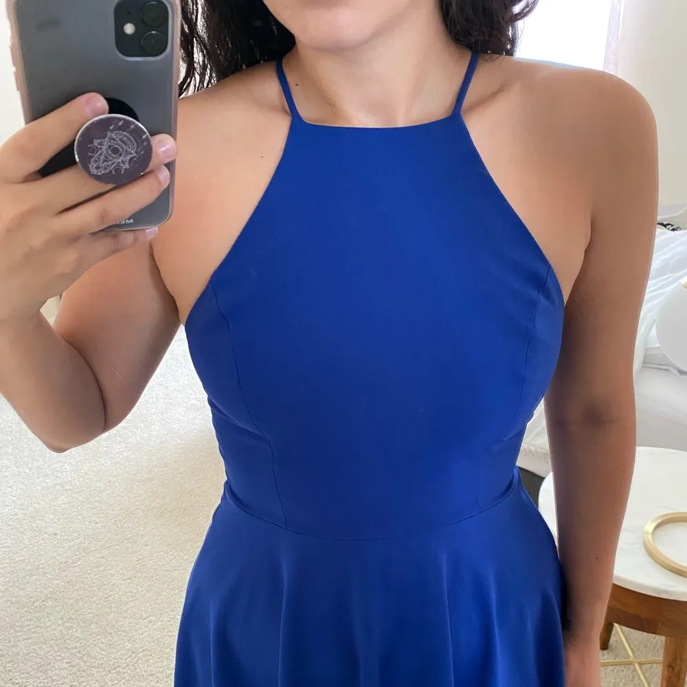 Royal Blue Dress Size M - Image 2