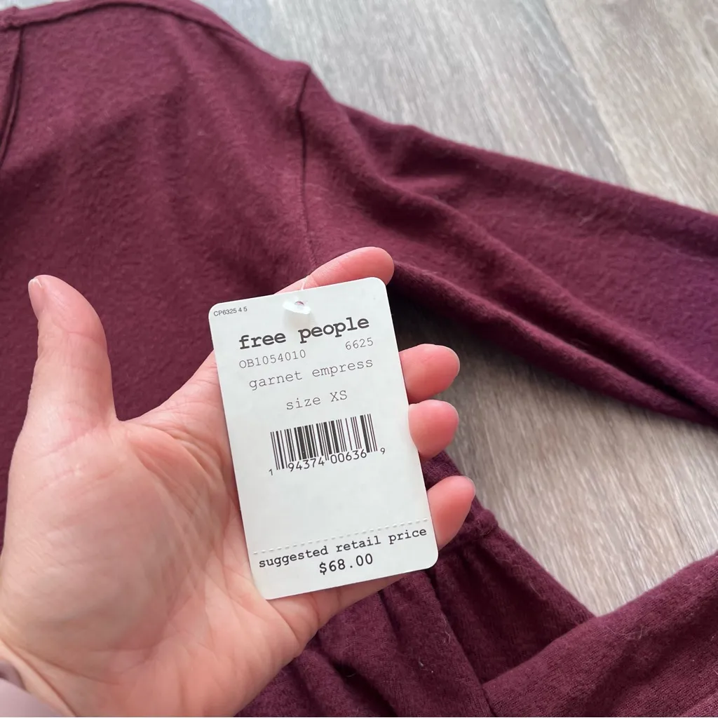 NWT free people forever your‎ girl babydoll top - Image 6