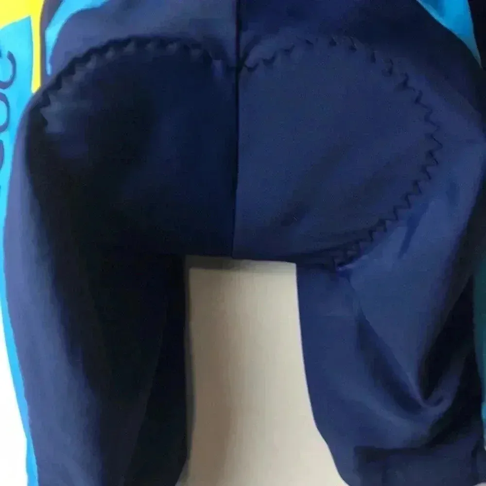 ASTANA PADDED CYCLING SHORTS UNISEX Blue Size 26 - Image 7