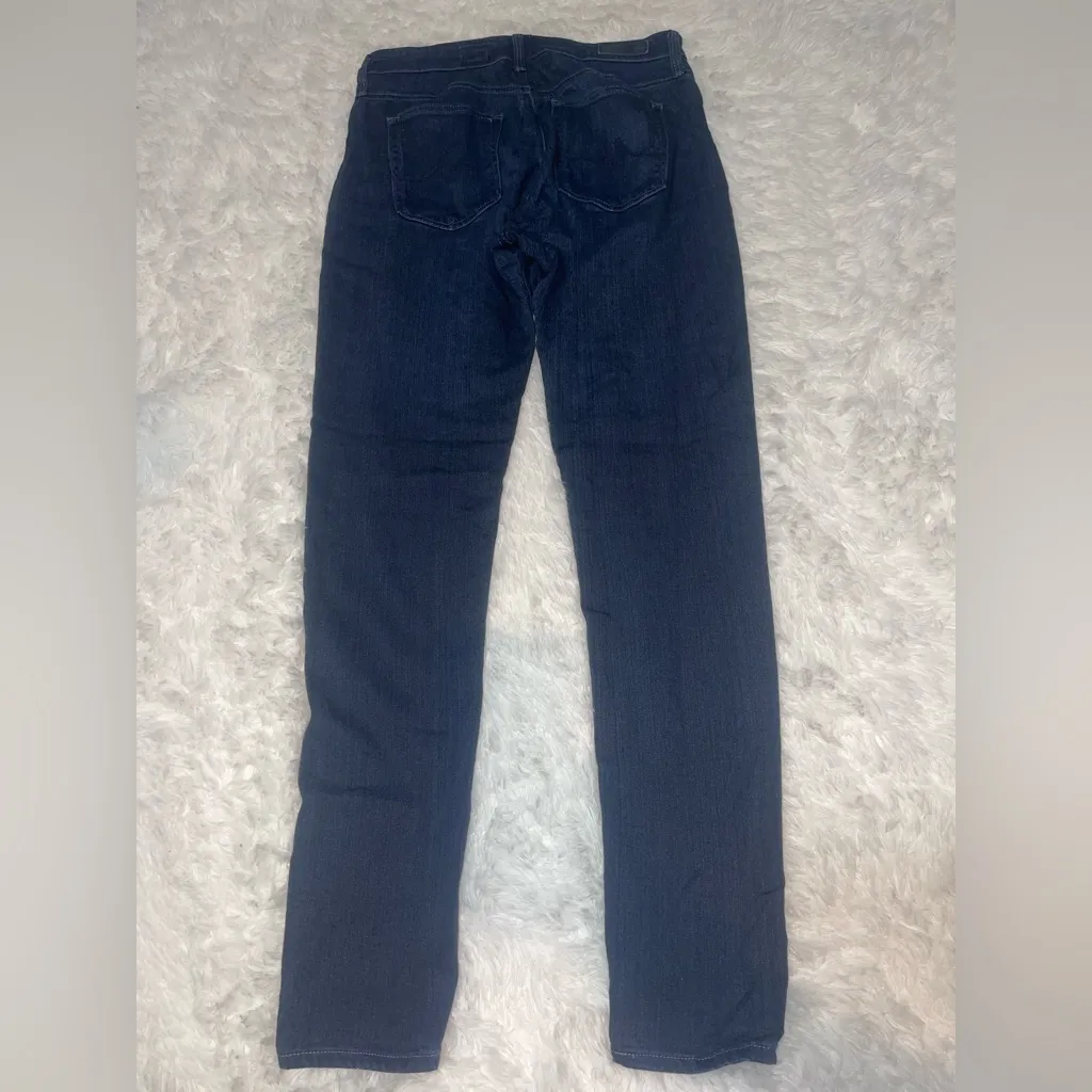 Adriano Goldschmied Farrah skinny high rise blue denim jeans size 28 - Image 2