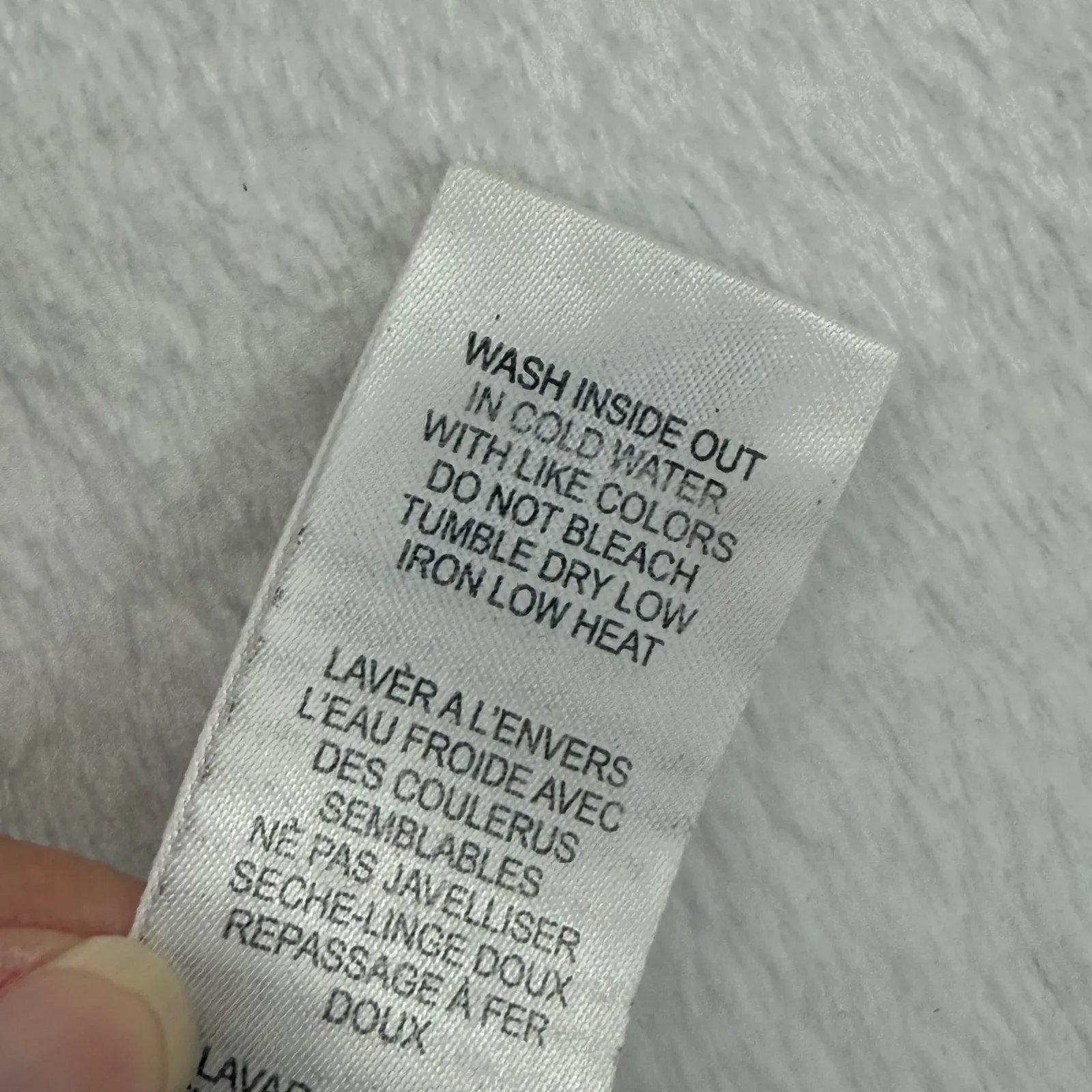 Good American White High Rise Straight Leg Frayed Hem Jeans Size 14/32 READ‎ - Image 9