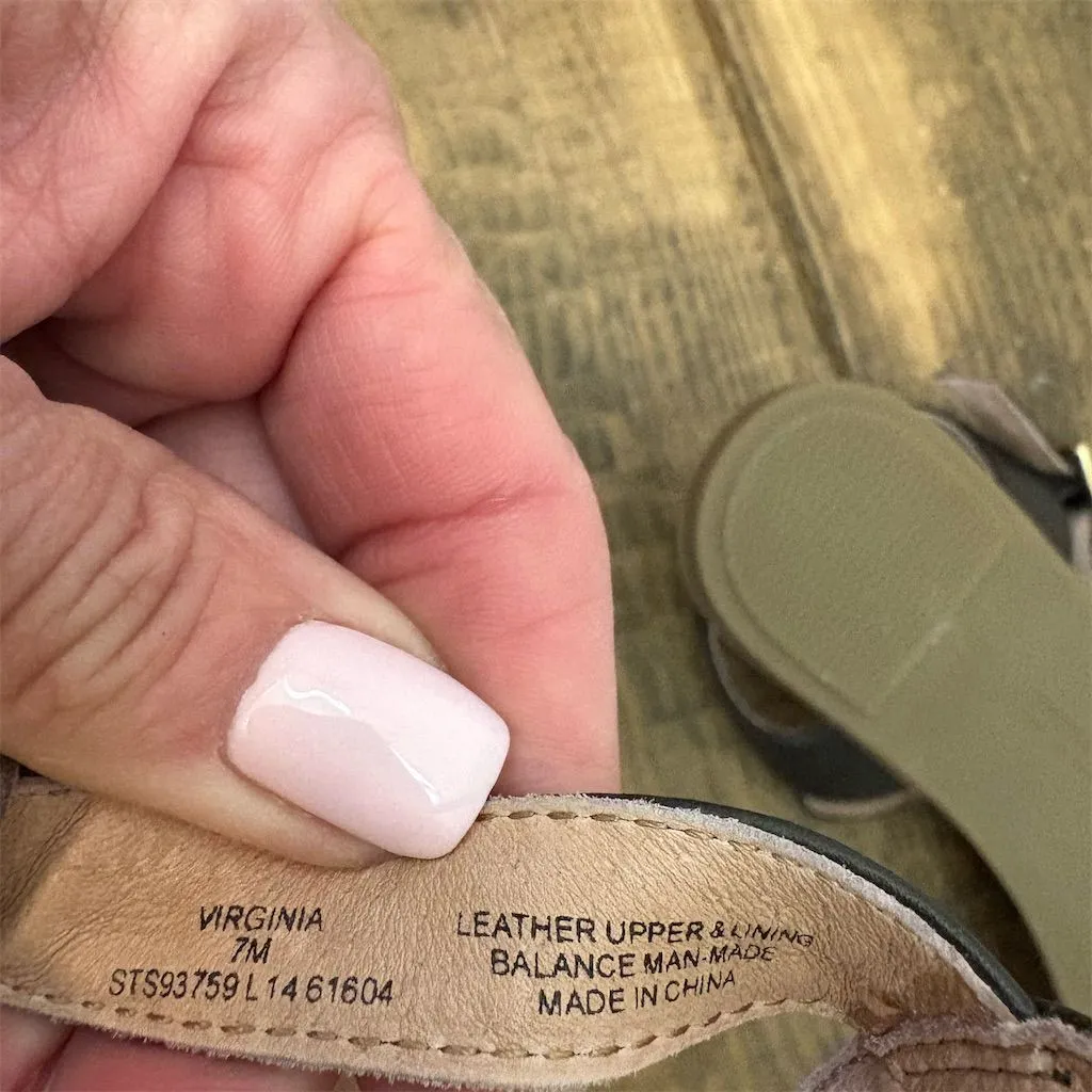 Sperry Women's Virginia‎ Thong Sandals Brown Size 7M Casual - Image 2