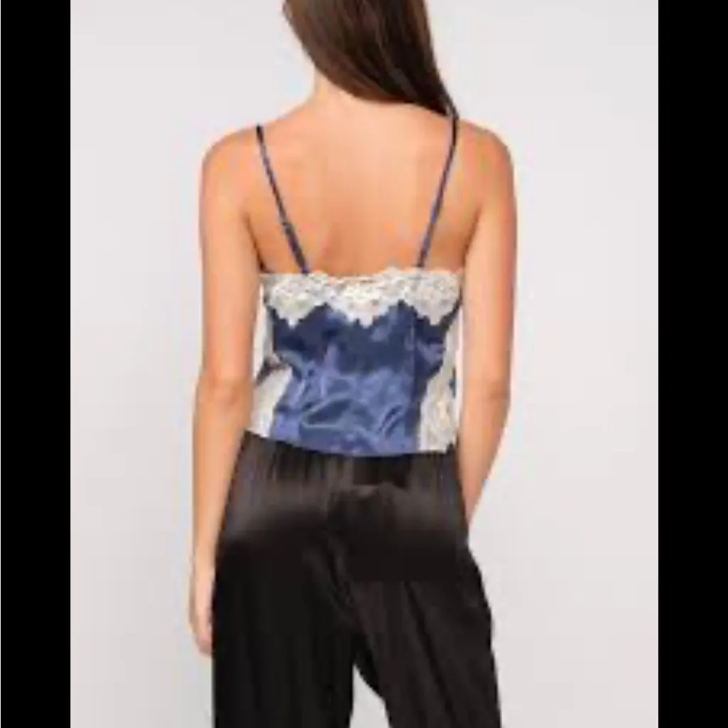 Lavender Lace Trim Cami Top - Image 12