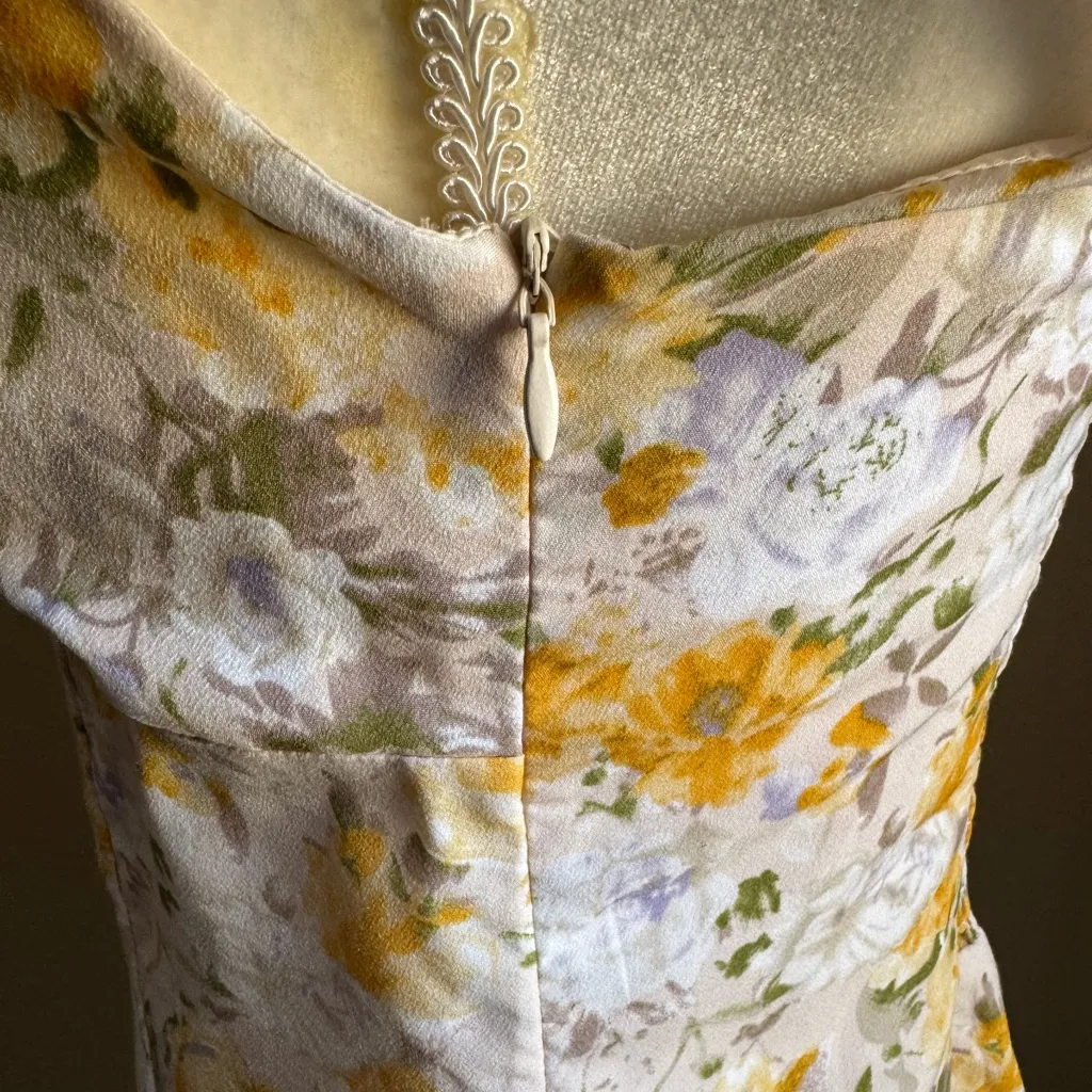 Astr Yellow Multi Floral Mini Dress - Image 5