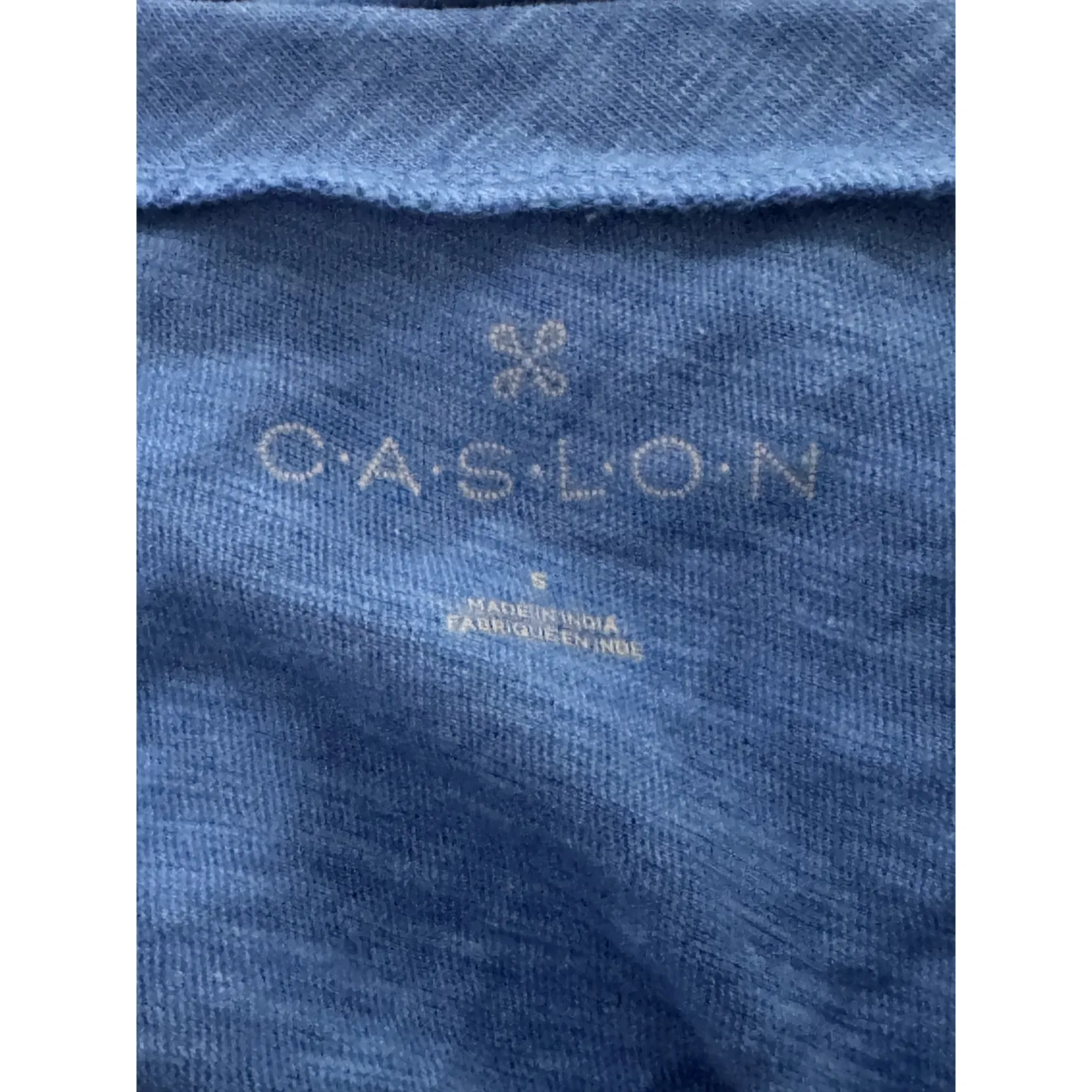 Caslon Casual T-Shirt Short Sleeves Scoop Neckline Soft Knit Blue Women's S NWT - Image 8