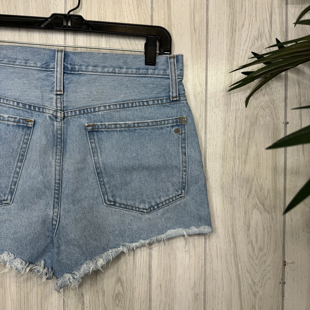 Madewell Relaxed Denim Shorts in Dunwoody Wash size 28 AJ242 - Image 7