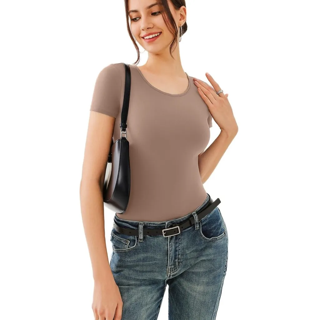 Elegant Tan Bodysuit - Image 4