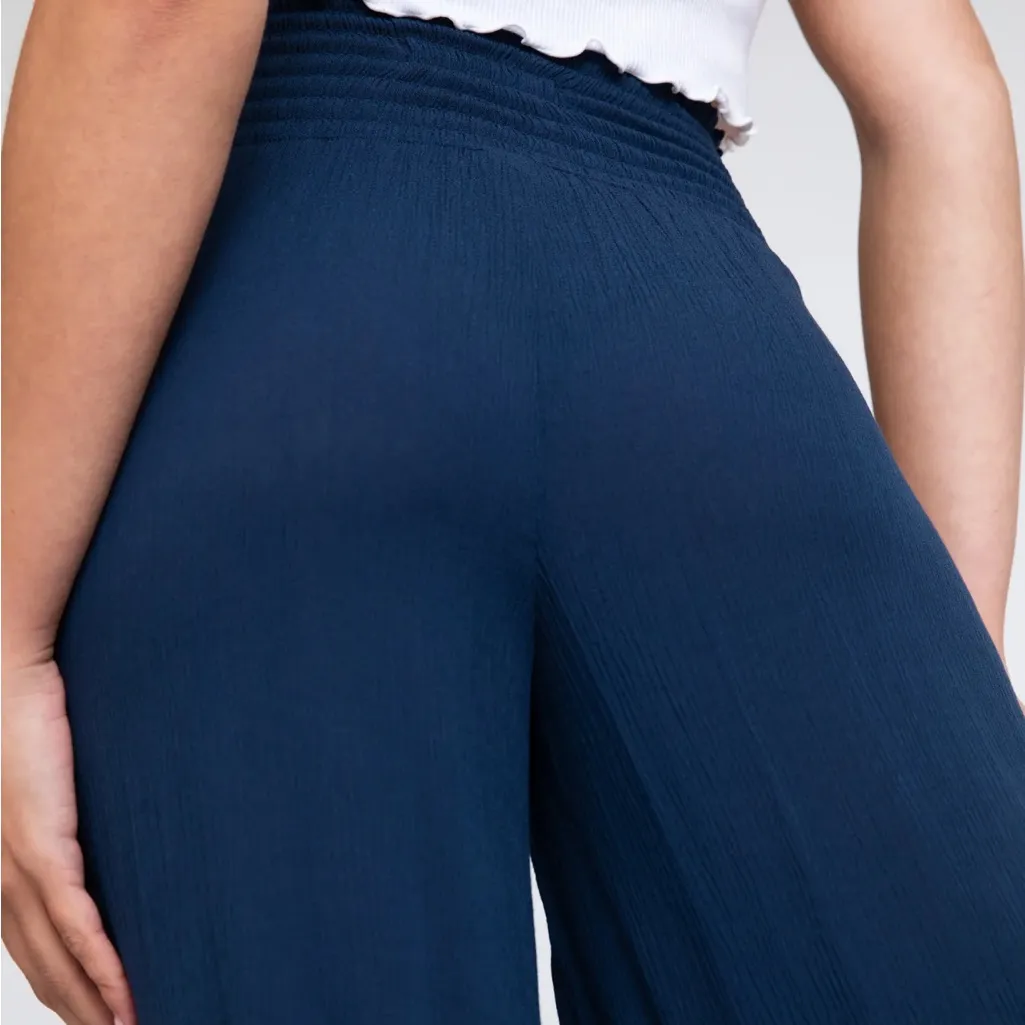 American Original Rewash Brand medium split leg front palazzo pants stretchy - Image 4