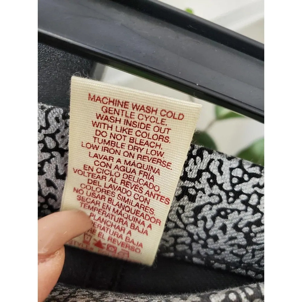 Faded Glory Women Gray Polyester Pull On Mid Rise Skinny Fit Casual Pant Size M - Image 6