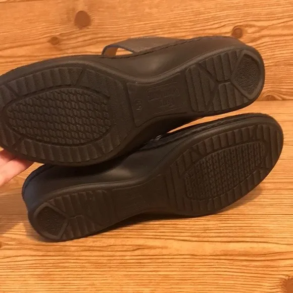 Finn comfort ladies Adana leather strappy sandals size 5.5 Brown - Image 8