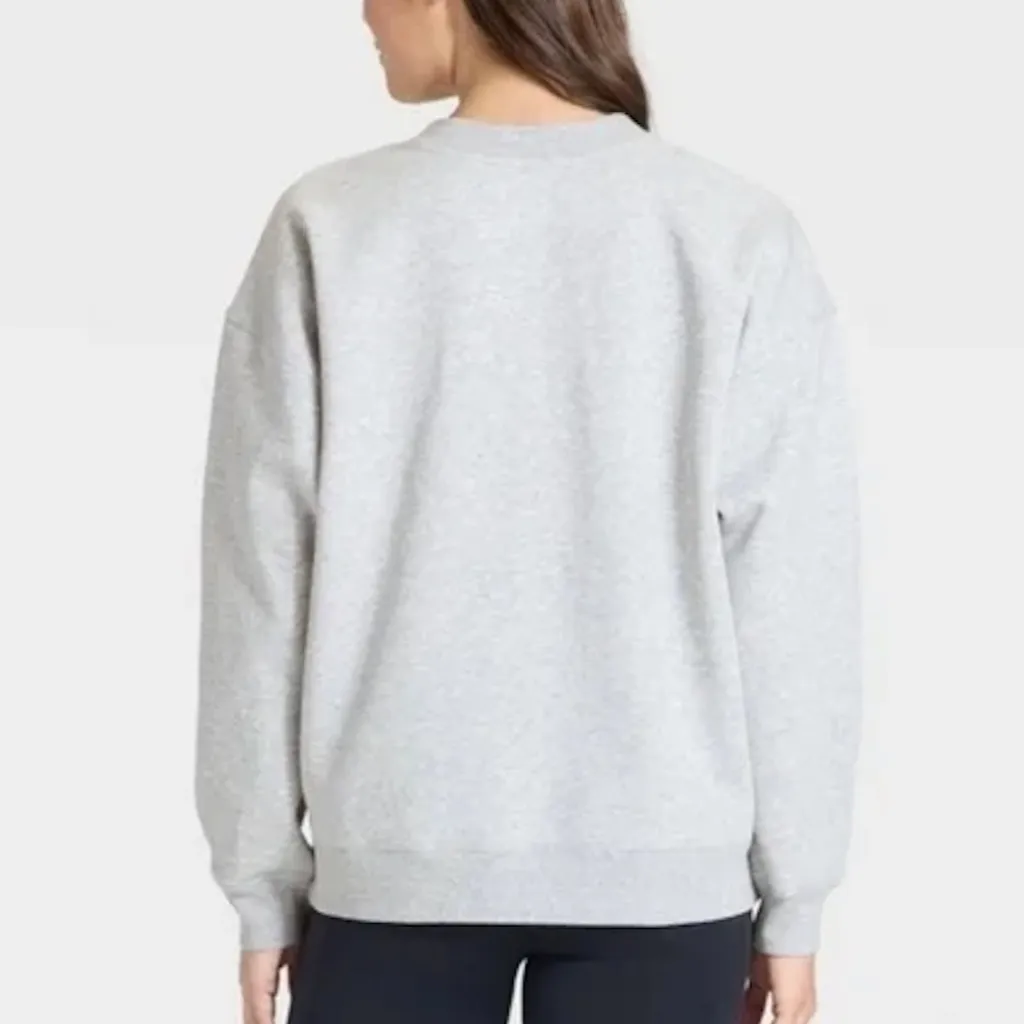Crewneck Sweatshirt | Universal Thread | Heather Gray | XXL - Image 2
