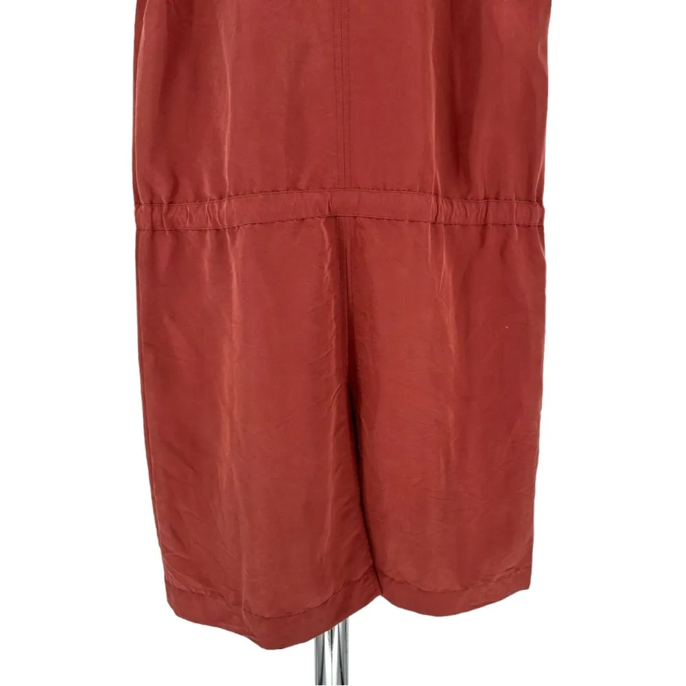 Elevenses by Anthropologie Old Town Rust Vest Longline size Extra Small XS - Image 7