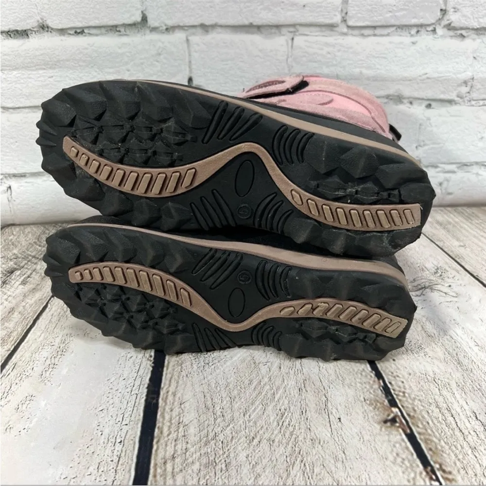 Ranger Pink Snow Boots Thermolite Insulation Waterproof Adjustable Strap Sz5 Size 5 - Image 6