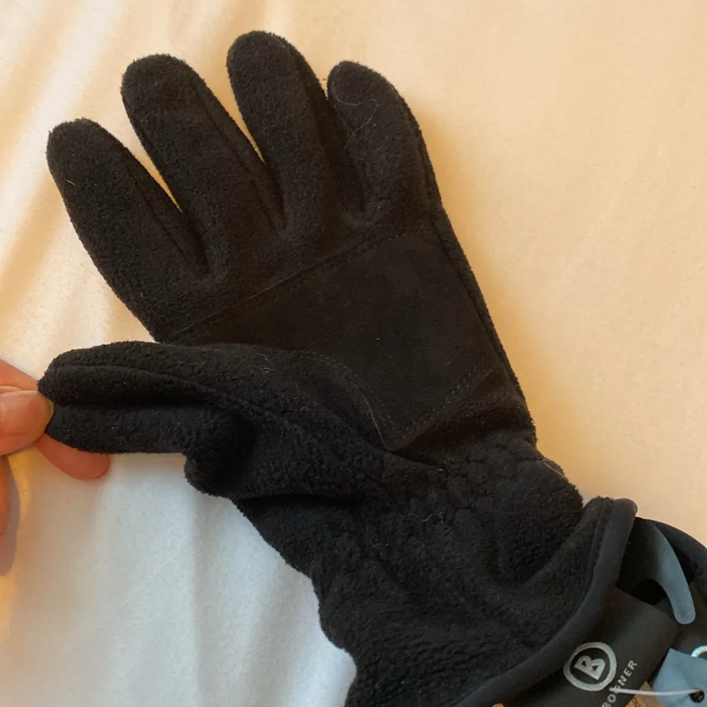 Bogner Warm Gloves 🧤 Black Size XS - Image 7