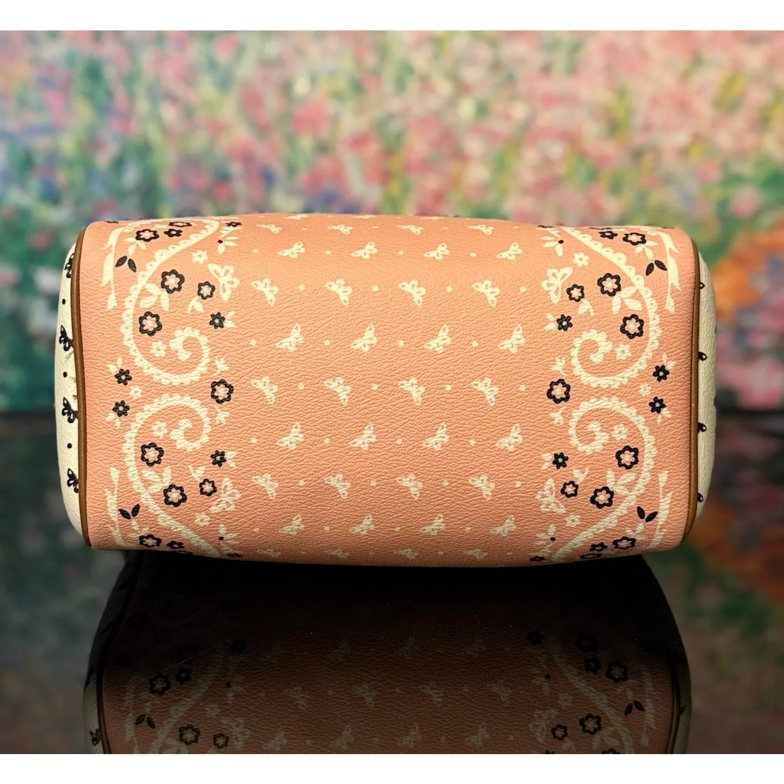 EUC Coach F59328 Mini Bennett Satchel w/ Butterfly Bandana Print - Image 4