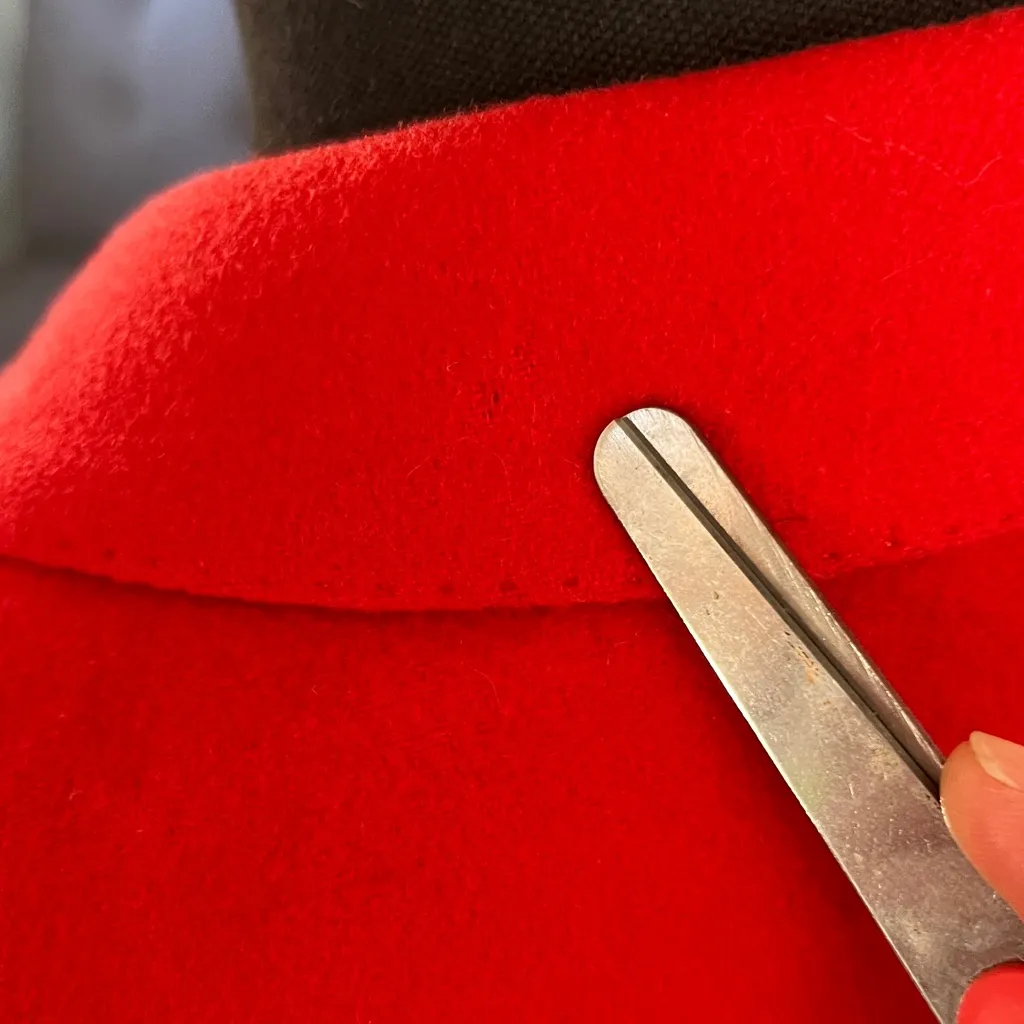 Aquascutum Vintage Women's Red Double - Image 5