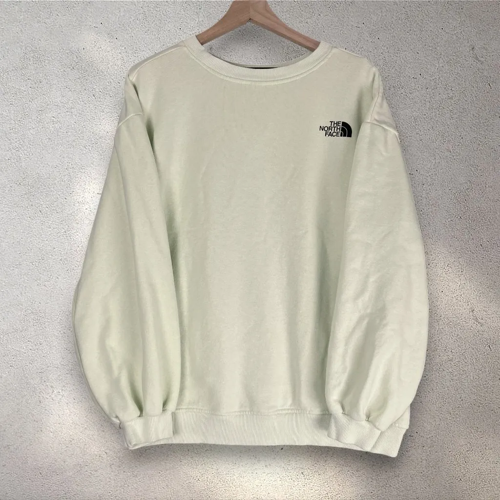 The North Face International Women’s Day Oversized Crew Women’s L Green Graphic - Image 4
