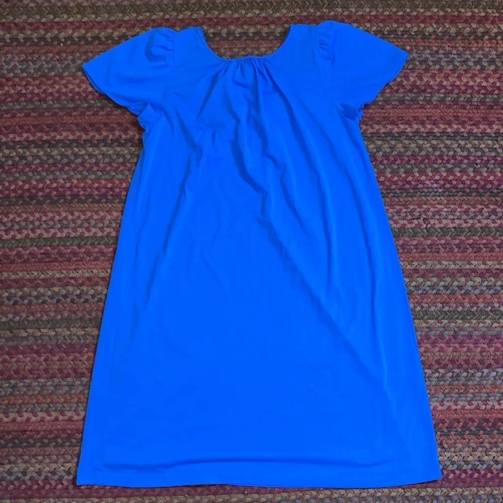 SHADOWLINE BLUE PETALS MIDI NIGHTGOWN - Image 6
