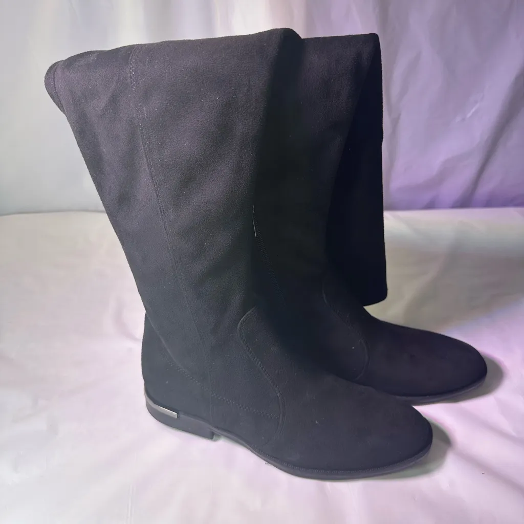 Marc Fisher Black Over-the-Knee Boots - Image 6