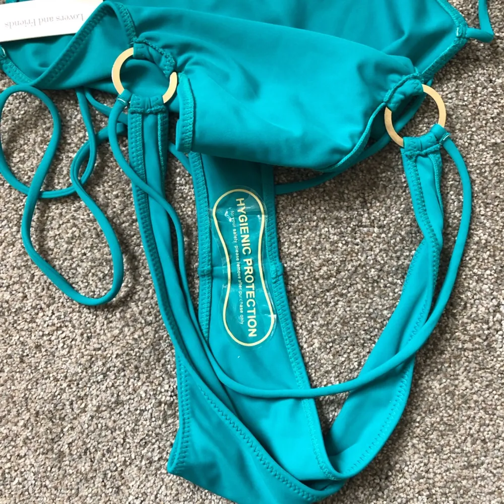 NWT Lovers & Friends All the Fun One Piece Swimsuit in Aquamarine Size Small - Image 4