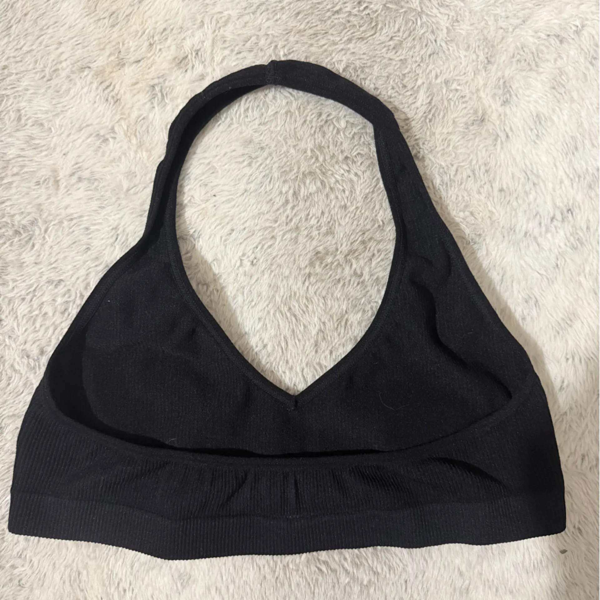 Black Halter Top Size XS - Image 2