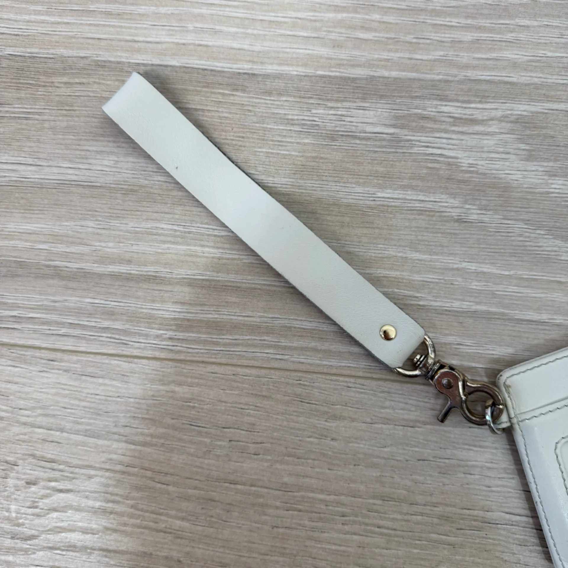 Andar Cream The Denner Slim Rfid Leather Wallet - Image 2