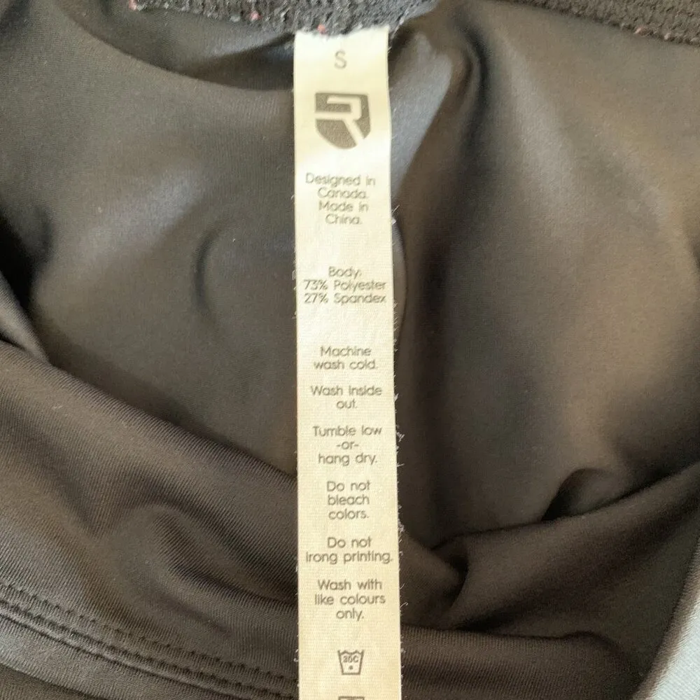 Black Lace Leggings Small Stretch Gothic Romantic Night Out - Image 8