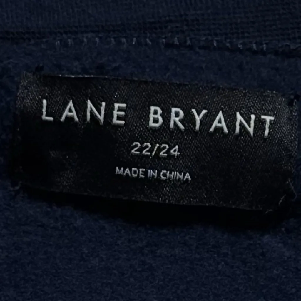 Lane Bryant Cheers Raised Graphic Sweatshirt Comfy Special Occasion 22/24 - Image 4