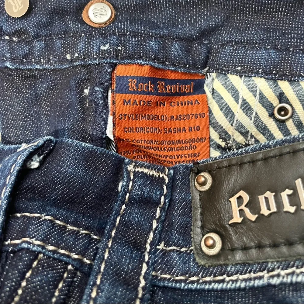 Rock Revival Rhinestone Embellished Sasha Boot Jeans - Image 5