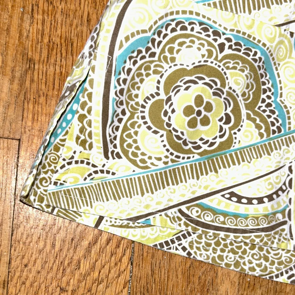 Geoffrey Beene Multicolor Sleeveless Button Down Shirt‎ Stretch 4 - Image 7