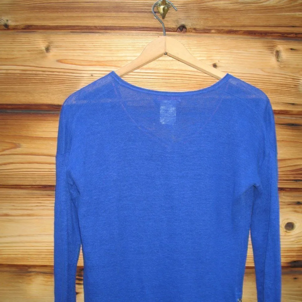 Lilly Pulitzer Blue Linen Sweater - Image 7