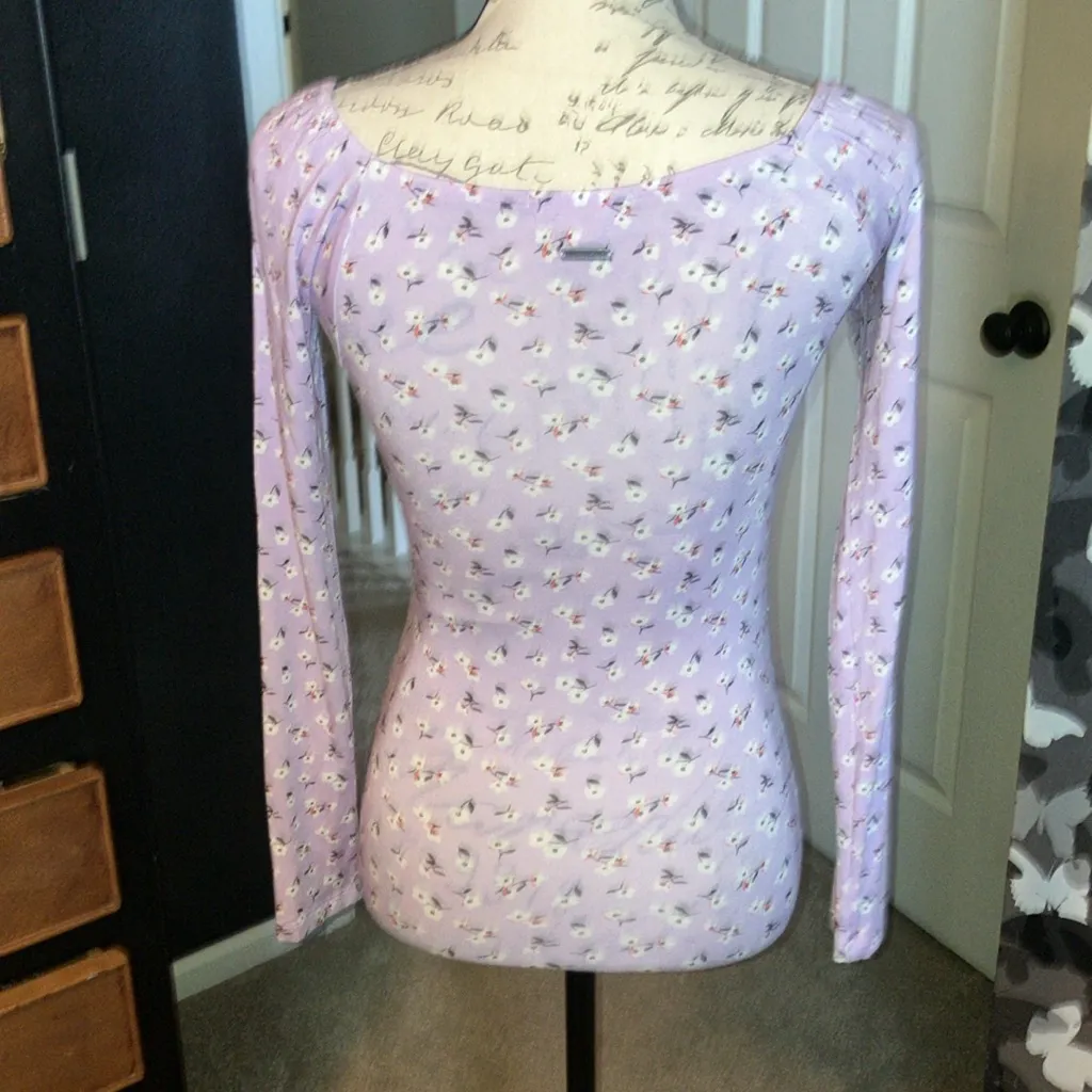 Billabong Ruched Long Sleeve Top - Image 3