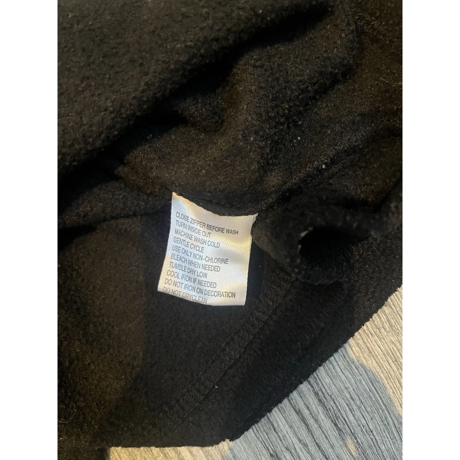 Disney Mickey Mouse Black Extra Large XL V-neck Sweater Long Sleeves - Image 4