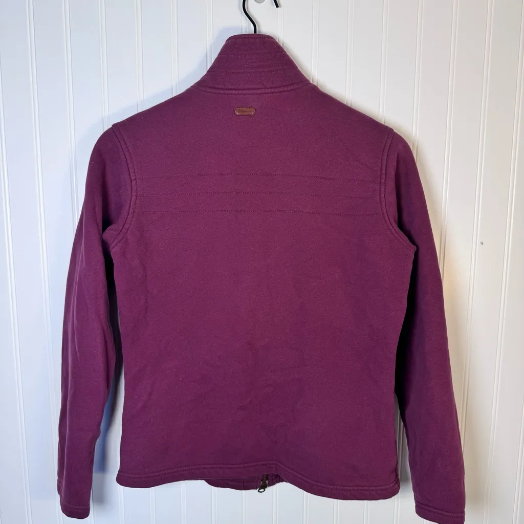 Columbia Benton Springs Purple Full Zip Fleece Sweater Jacket Women’s Size Small - Image 7